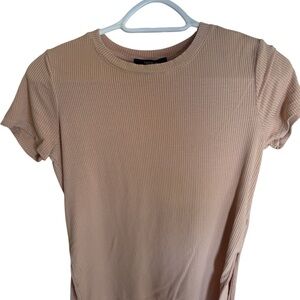 Forever 21 Tan Short Sleeve Tee